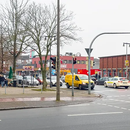Modernes Mit Balkon & Parkplatz, Wifi Lägenhet Bremen